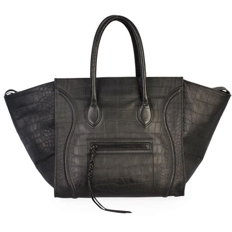 celine boston bag crocodile|celine boston leather bag review.